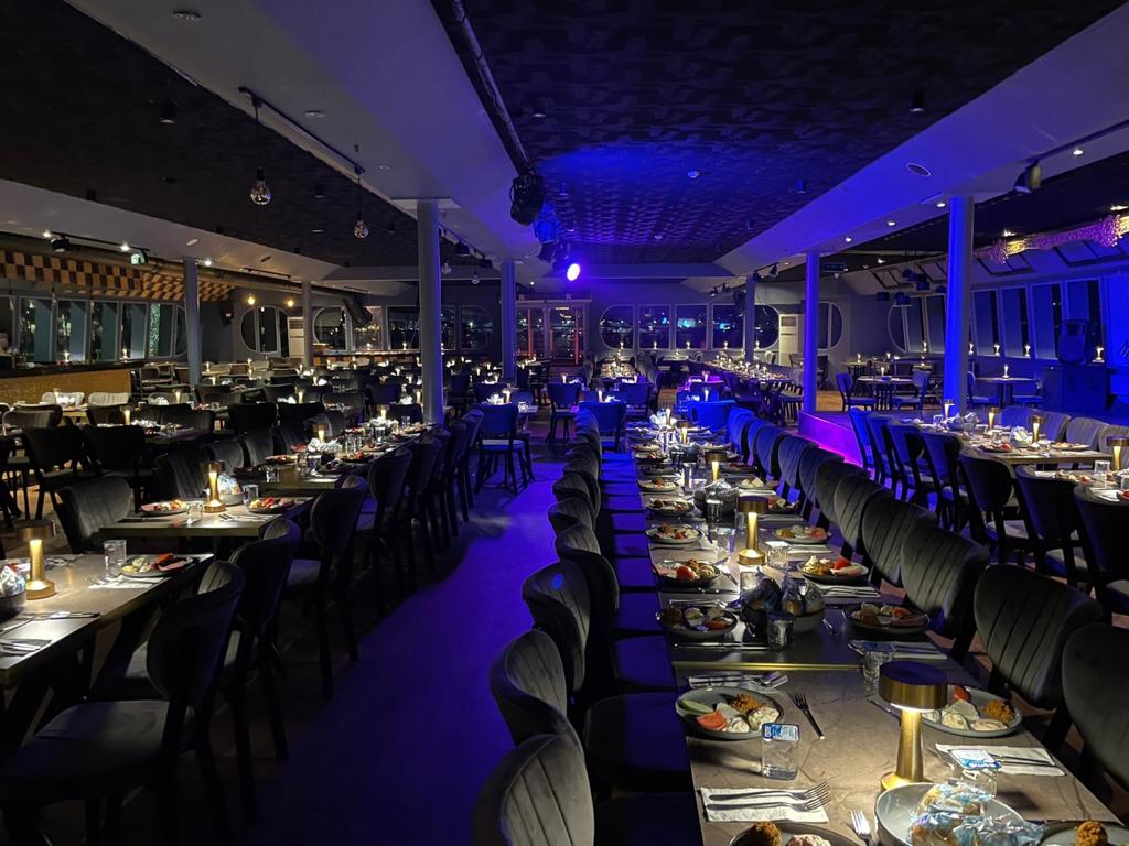 Bosphorus Dinner Cruise (Soft Drinks & Local Alcohols + Dinner + Hotel Transfers)